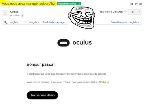 oculus blague