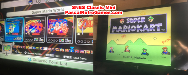 ecran SNES Classic Mini