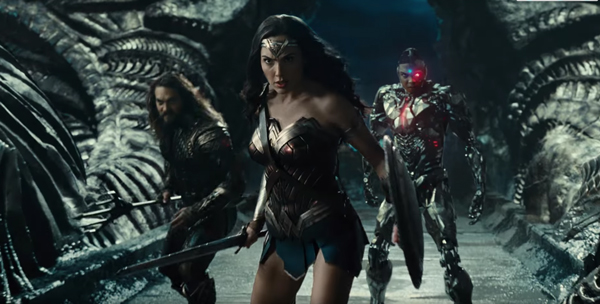 Wonder Woman, Aquaman et Cyborg