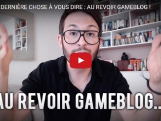 Julien Chieze dit au revoir à gameblog sur sa chaîne YouTube