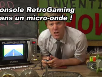 Une console RetroGaming dans un micro-onde... WTF
